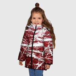Куртка зимняя для девочки CRAZY RED, цвет: 3D-светло-серый — фото 2