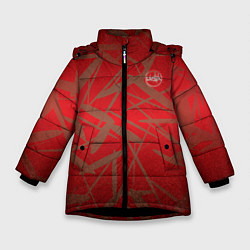 Зимняя куртка для девочки Бардак Red-Gold Theme