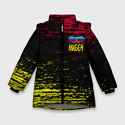 Куртка зимняя для девочки Хагги Вагги - Поппи Плейтайм, цвет: 3D-светло-серый