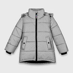 Куртка зимняя для девочки Коллекция Journey Волнистый 119-9-4-f2 Дополнитель, цвет: 3D-черный