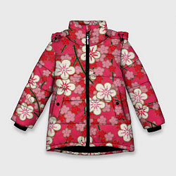 Зимняя куртка для девочки Пышная весна
