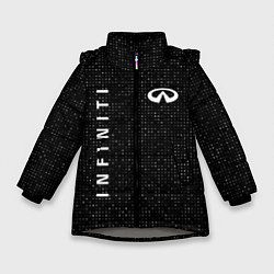 Куртка зимняя для девочки Инфинити infinity sport, цвет: 3D-светло-серый