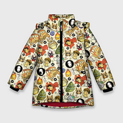 Зимняя куртка для девочки Studio Ghibli Hero