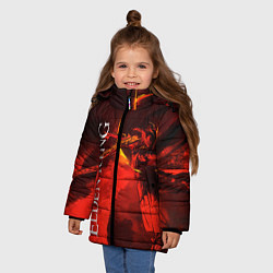 Куртка зимняя для девочки MALENIA - ELDEN RING ЕЛДЕН РИНГ, цвет: 3D-красный — фото 2