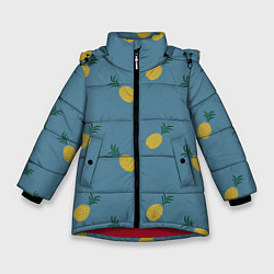 Зимняя куртка для девочки Pineapplы