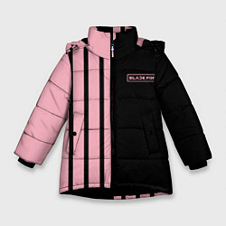 Зимняя куртка для девочки BLACKPINK HALF BLACK-PINK MINI LOGO