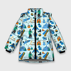 Зимняя куртка для девочки SKI TRAIL