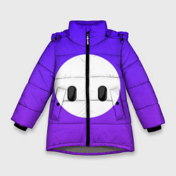 Куртка зимняя для девочки Fall Guy violet, цвет: 3D-светло-серый