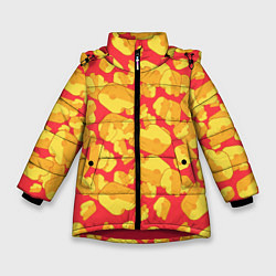 Зимняя куртка для девочки Сырная буря