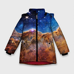 Зимняя куртка для девочки Туманность Киля фото НАСА