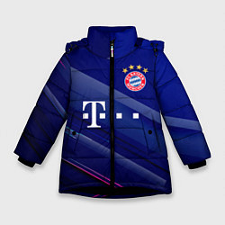 Зимняя куртка для девочки Bayern munchen Абстракция