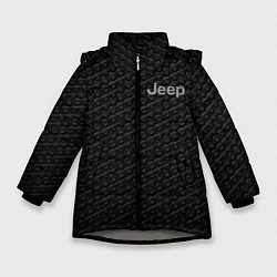 Зимняя куртка для девочки Jeep карбон