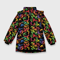 Зимняя куртка для девочки Capoeira color mens