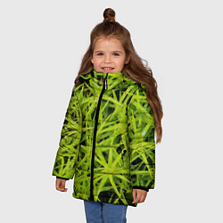 Куртка зимняя для девочки Сфагнум, цвет: 3D-светло-серый — фото 2