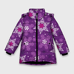 Зимняя куртка для девочки Violet snow