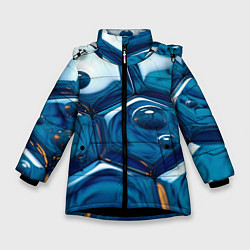 Зимняя куртка для девочки Водяные наносоты
