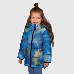 Куртка зимняя для девочки Blue style, цвет: 3D-красный — фото 2