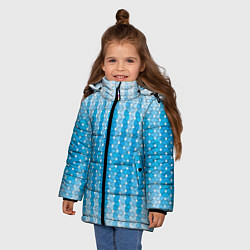 Куртка зимняя для девочки Blue vibe, цвет: 3D-красный — фото 2