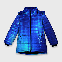 Зимняя куртка для девочки Водная рябь