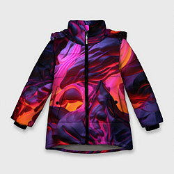 Куртка зимняя для девочки Вулкан Стиля, цвет: 3D-светло-серый