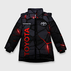 Зимняя куртка для девочки Toyota - плиты с эффектом свечения