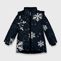 Зимняя куртка для девочки Снежная радость