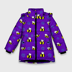 Зимняя куртка для девочки Bees