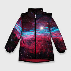 Зимняя куртка для девочки Uy scuti star - neon space