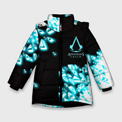 Зимняя куртка для девочки Assassins Creed анимус