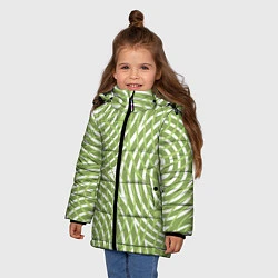 Куртка зимняя для девочки Вертеп light, цвет: 3D-черный — фото 2