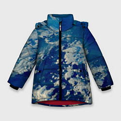 Зимняя куртка для девочки Небо Земли - star dust