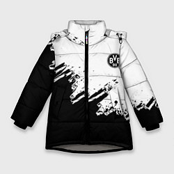 Зимняя куртка для девочки Borussia sport краски