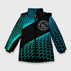 Зимняя куртка для девочки Ajax football net