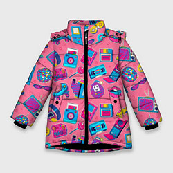 Зимняя куртка для девочки 90 s baby