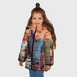 Куртка зимняя для девочки GTA 5: Gangsta, цвет: 3D-черный — фото 2