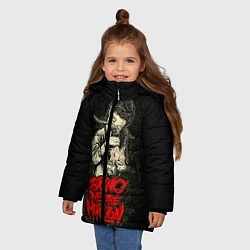 Куртка зимняя для девочки Bring Me The Horizon, цвет: 3D-светло-серый — фото 2