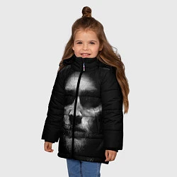 Куртка зимняя для девочки Sons Of Anarchy, цвет: 3D-черный — фото 2