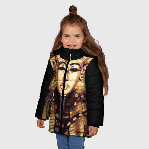 Зимняя куртка для девочки Хатшепсут / 3D-Черный – фото 3