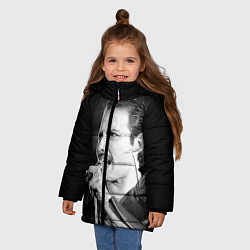 Куртка зимняя для девочки Фредди Меркьюри, цвет: 3D-красный — фото 2