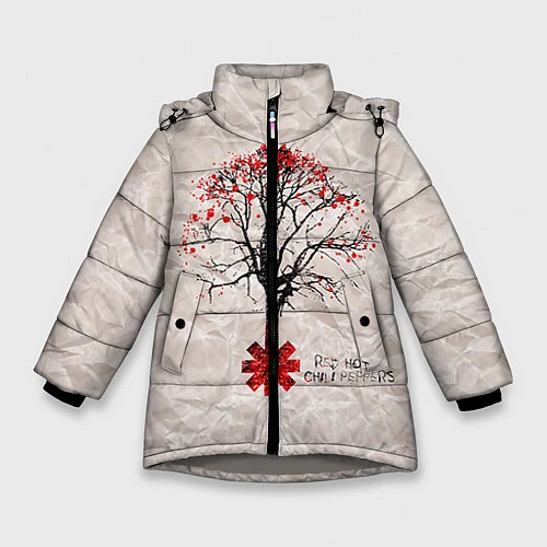 Зимняя куртка для девочки RHCP: Red Tree / 3D-Светло-серый – фото 1