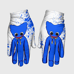 Перчатки POPPY PLAYTIME BLUE ИГРА ПОППИ ПЛЕЙТАЙМ ХАГГИ ВАГГ, цвет: 3D-принт