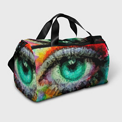 Сумки спортивные Eyes swag, цвет: 3D-принт