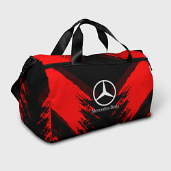 Сумки спортивные Mercedes-Benz: Red Anger, цвет: 3D-принт