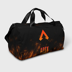 Сумки спортивные Apex Legends: Orange Flame, цвет: 3D-принт