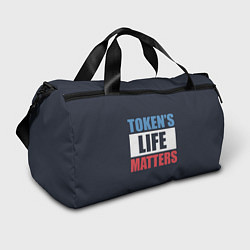 Сумки спортивные TOKENS LIFE MATTERS, цвет: 3D-принт