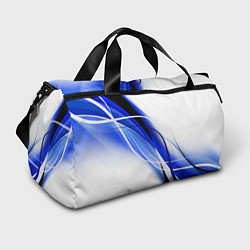 Сумки спортивные GEOMETRY STRIPES BLUE, цвет: 3D-принт