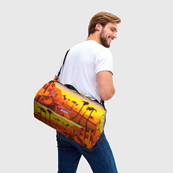 Сумки спортивные HOTLINE MIAMI, цвет: 3D-принт — фото 2