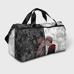 Сумки спортивные Jujutsu Kaisen Сукуна х Юдзи, цвет: 3D-принт