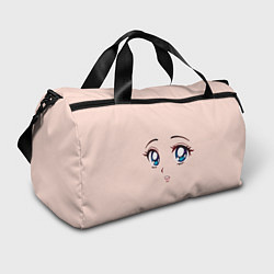 Спортивная сумка Surprised anime face