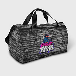 Сумки спортивные Friday Night Funkin Bomb man B, цвет: 3D-принт